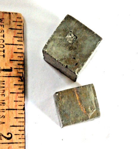 Crystal pyrite cubes - crystal, 31.4